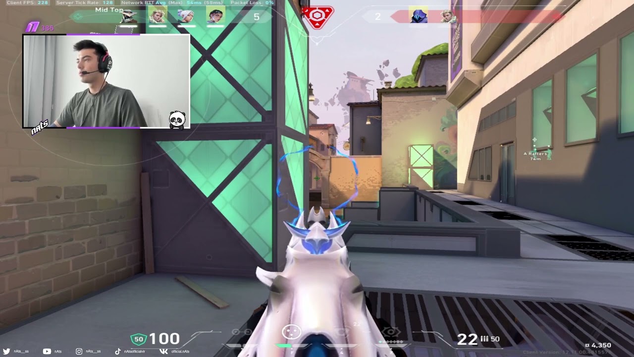 NATS CYPHER ASCENT PRO RADIANT VALORANT GAMEPLAY! FULL MATCH VOD