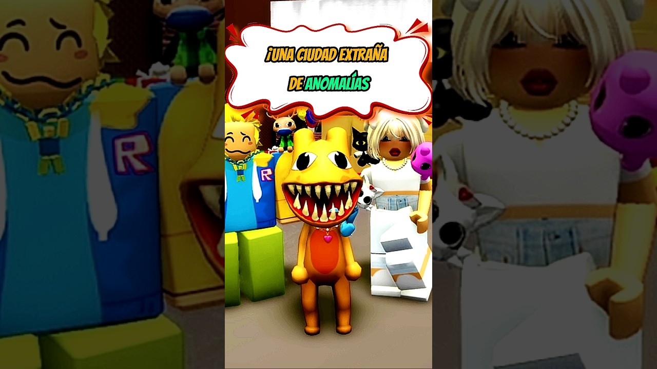 ¡una ciudad extraña de anomalías #roblox #robloxshorts