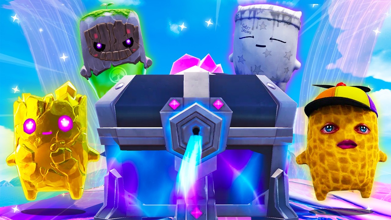 The *SPRITE CHEST* ONLY Challenge in Fortnite