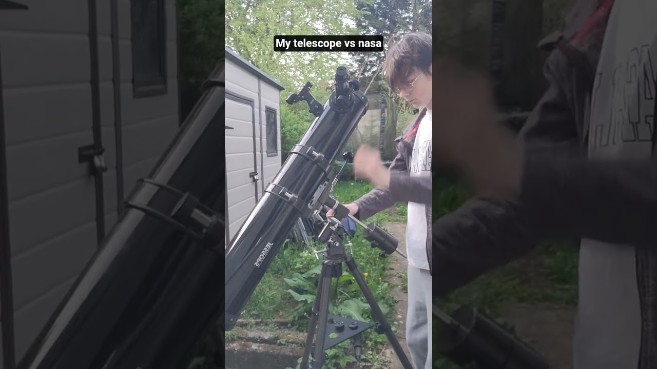 my telescope vs nasa