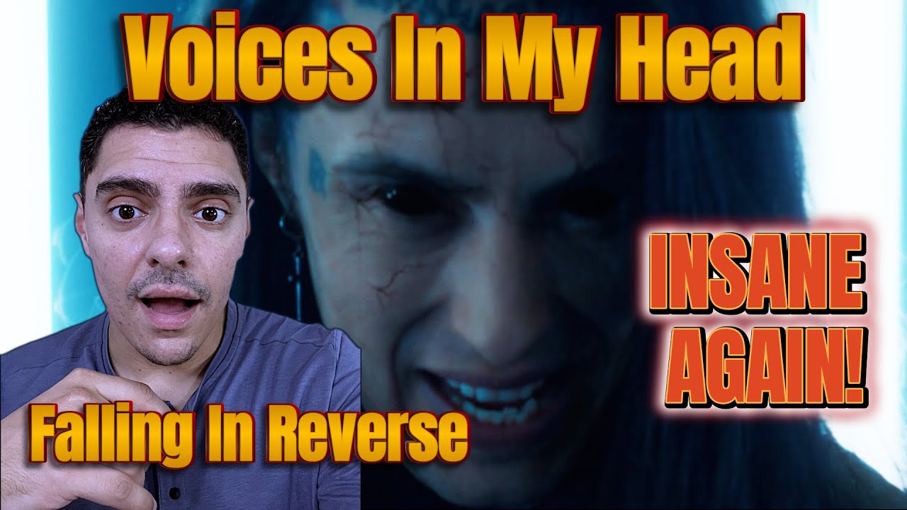 THIS IS TOO SICK! - First Time Reacting to Falling In Reverse - "Voices In My Head"