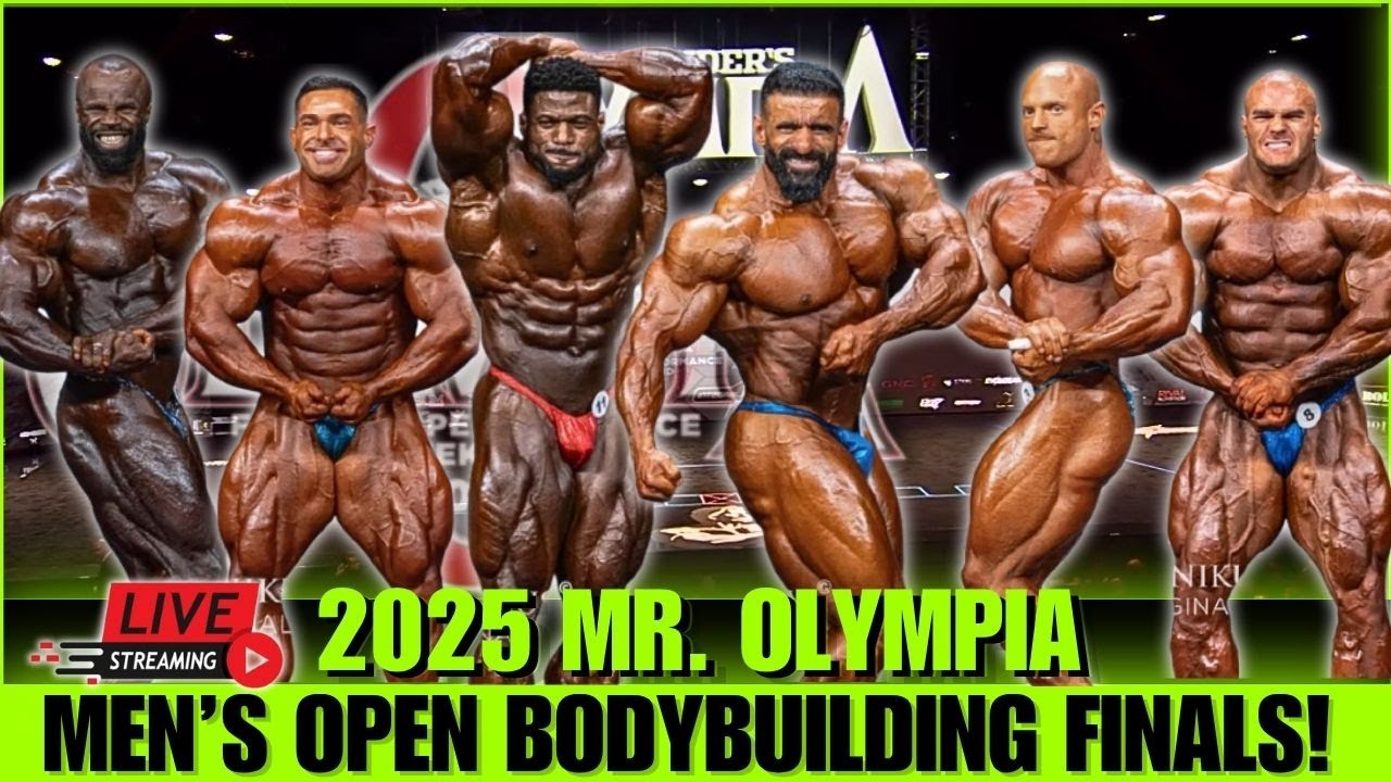🔴2025 Mr. Olympia MEN'S OPEN FINALS! - LIVE WATCH-ALONG!