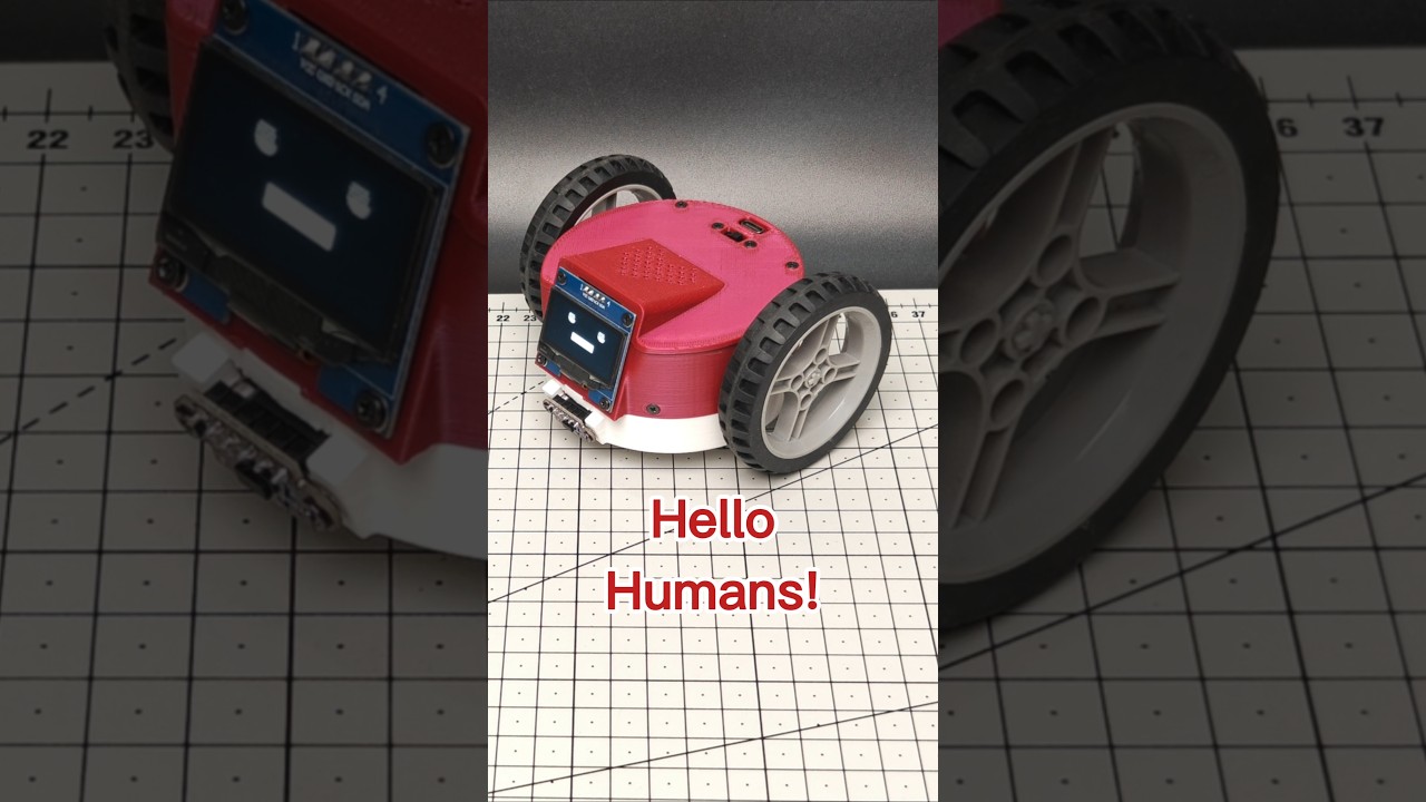 Upgraded Desk robot #esp32 #arduino #robotics #deskbuddy #3dprinting #iot #diy