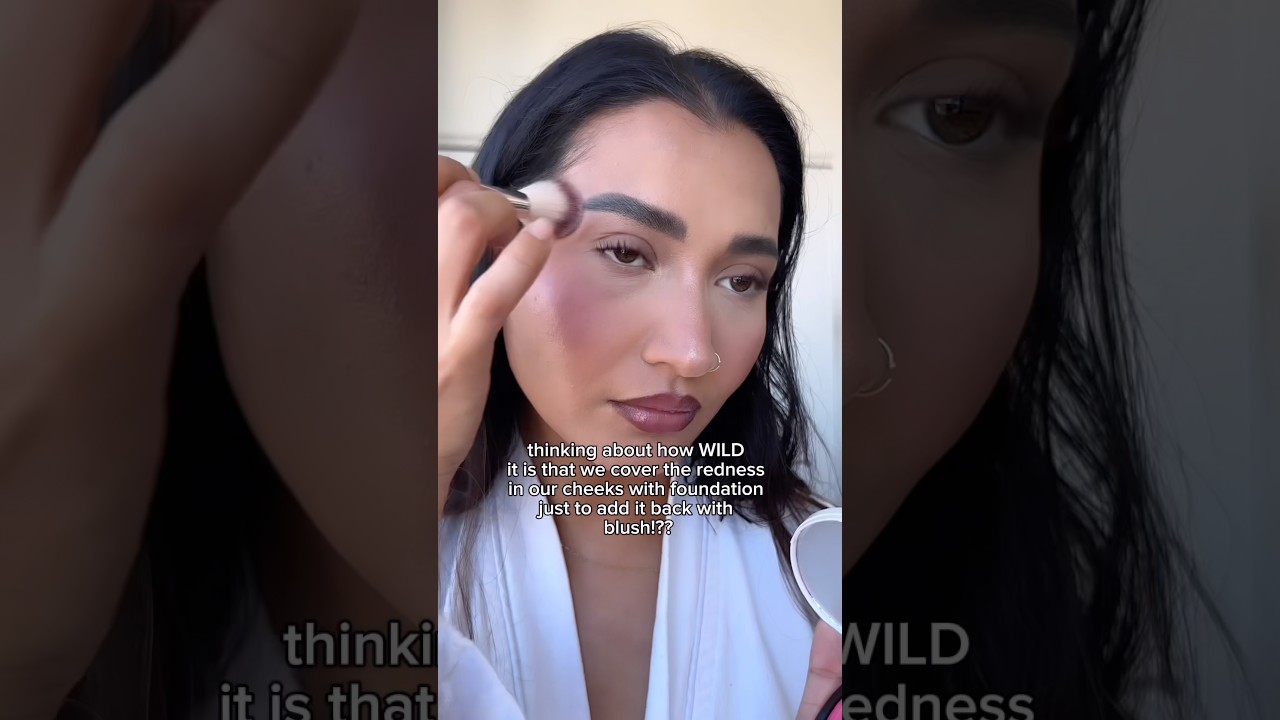 Isn’t it wild if you think about it #relatable #makeup #makeuptutorial #blush #viral #shorts