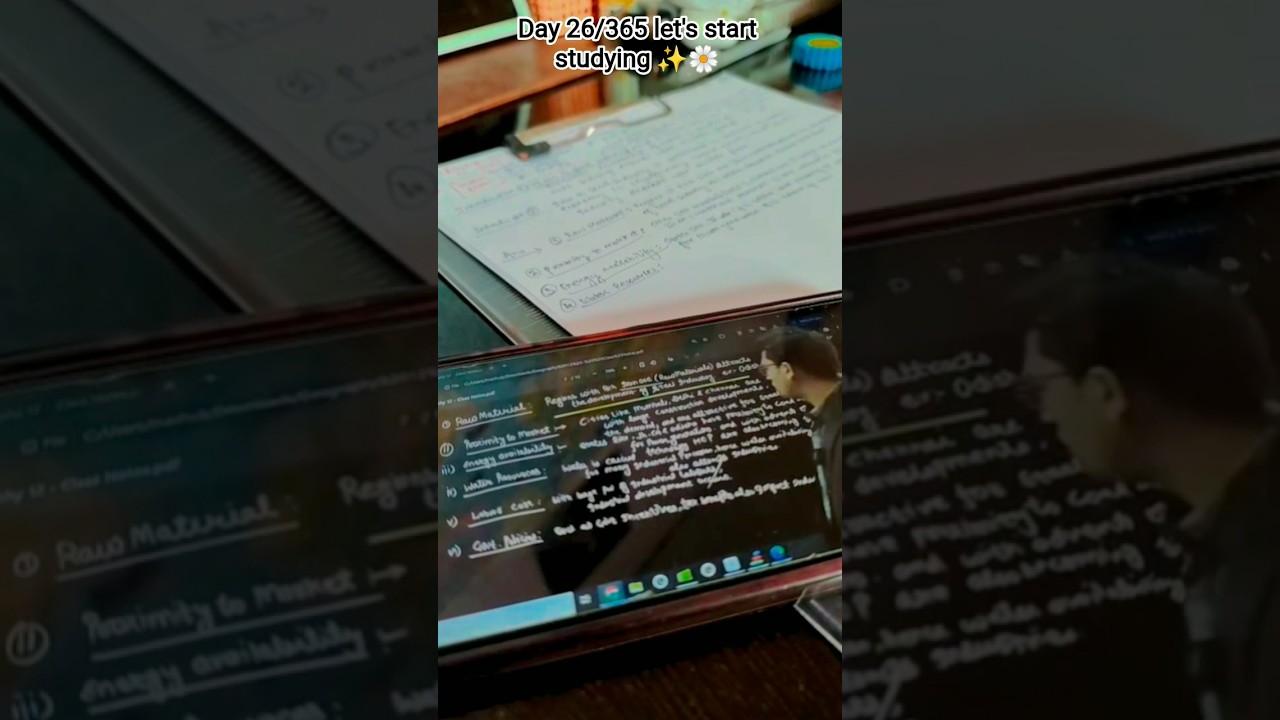 Day 26 study with me ✨ be disciplined 🎯#shorts #ytshorts #study