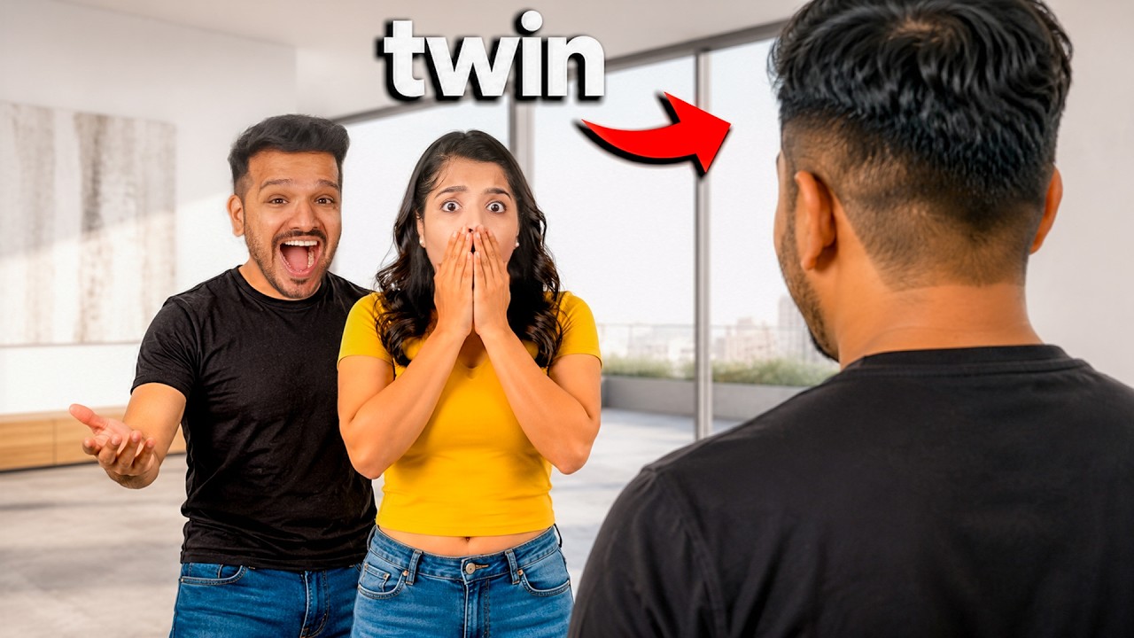 I HIRED A FAKE TWIN TO PRANK AKSHADA!!