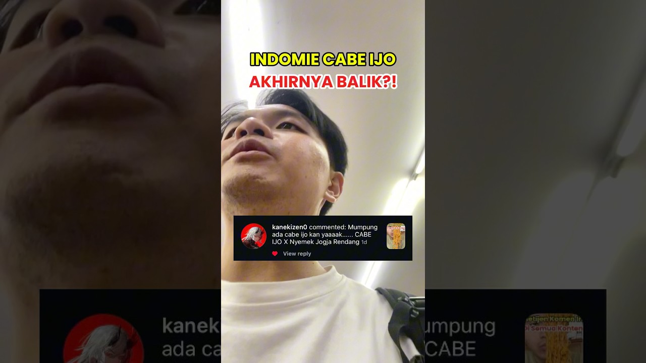 ENAKNYA DICAMPUR APA GES? #indomie #cabeijo