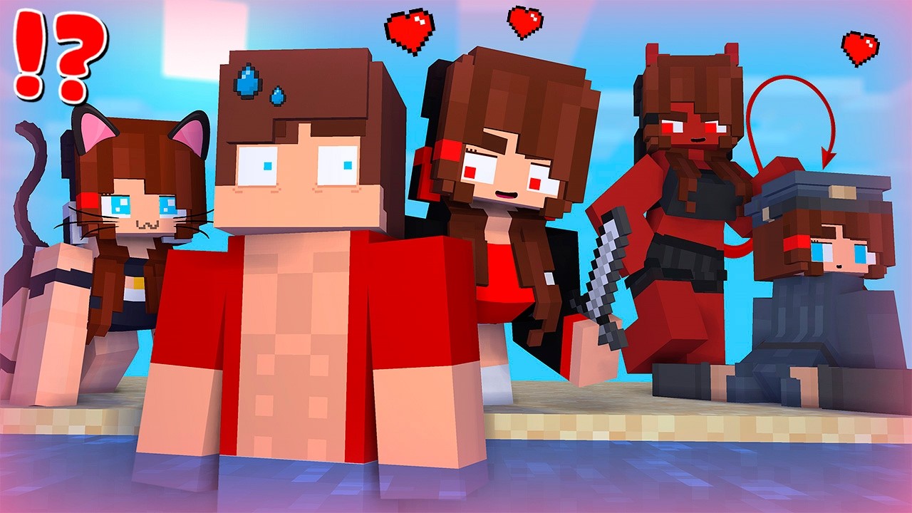 MAIZEN : ALL EPISODE JJ Sister LOVE - Minecraft Animation JJ & Mikey