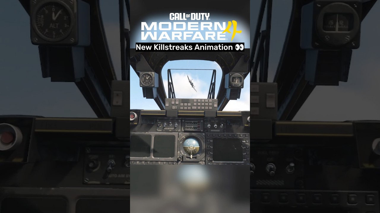 New Killstreak Animation in COD Modern Warfare 4 Beta!