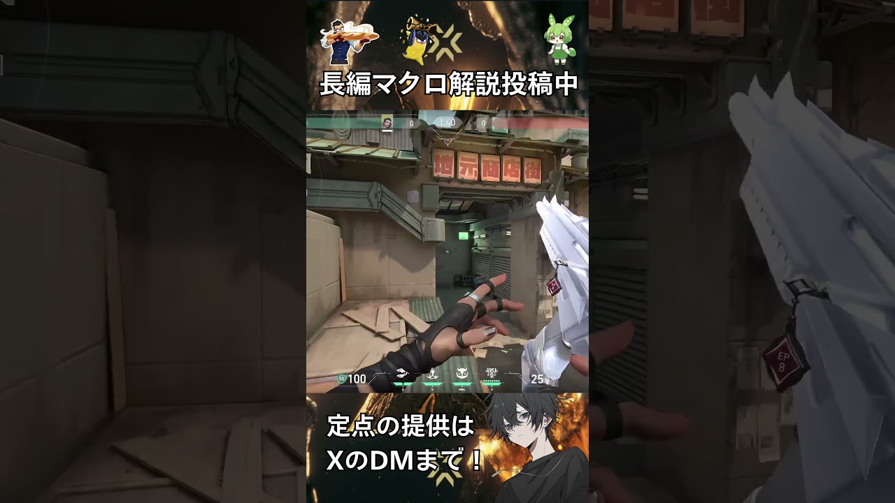 【スプリット】【フェイド】VCTでも使われたBエントリー用ホウント！！#valorant #vct #ヴァロラント #ずんだもん #vtuber