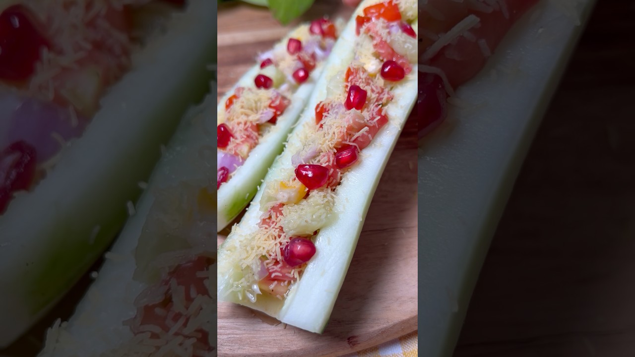 5PM Cravings?😍Ye Healthy Snack Try Karo🥒#shorts #shortsfeed #healthy  #snackrecipe