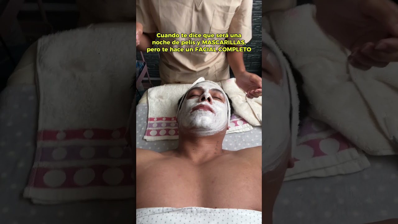 Noche de pelis y mascarillas 😮‍💨🥴 #humor #amigos #belleza #novios #shorts