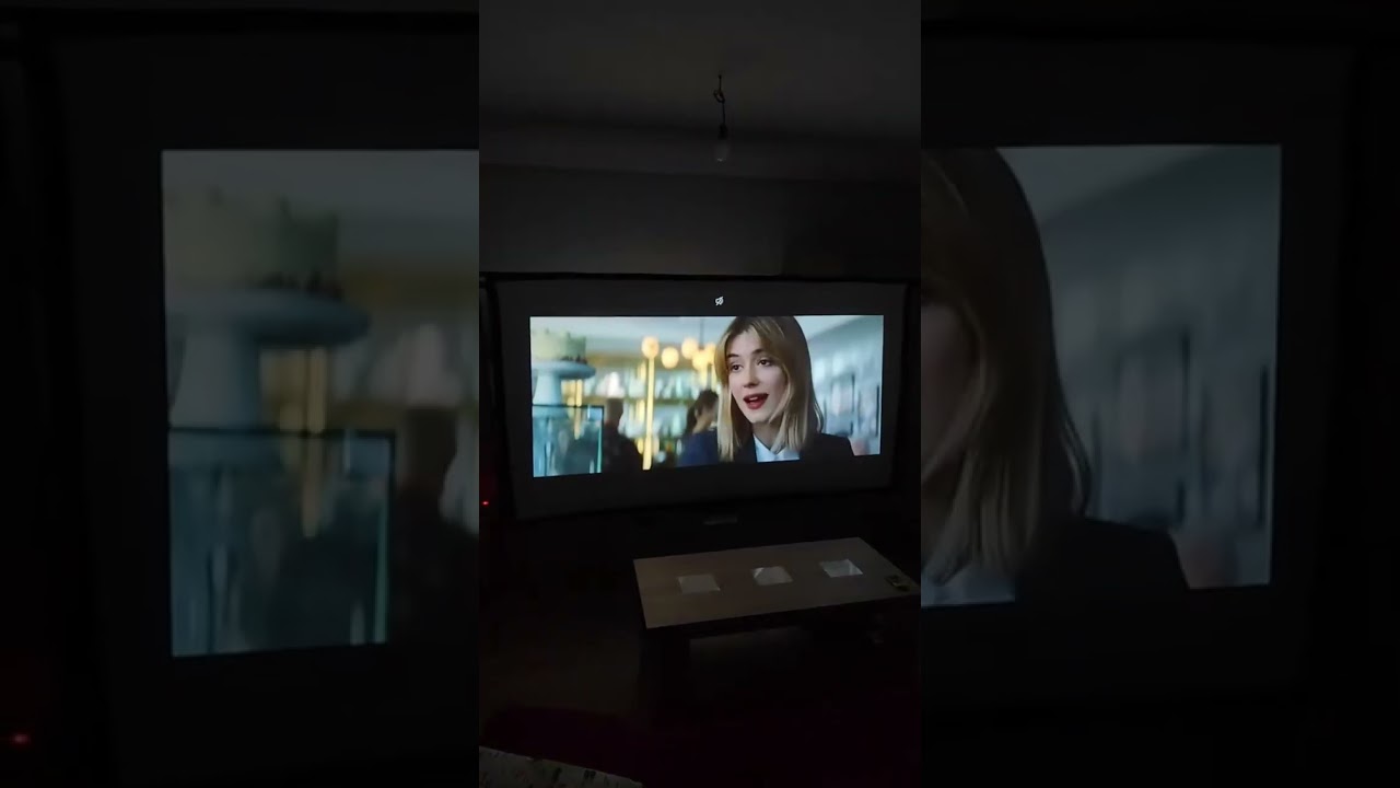 HAPPRUN Native 1080P Projector Review | Budget Home Theater #Projector #HomeTheater #YTshorts #Sorts