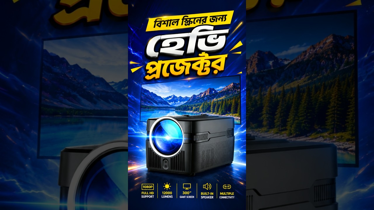Magcubic Hy 350 Max Projector Price | Projector Price In Bangladesh 2026 | Original Projector 2026