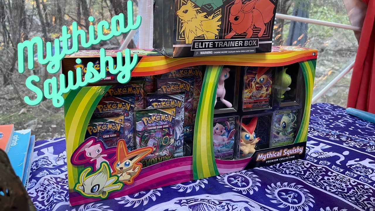 Glamping and opening Pokemon Cards