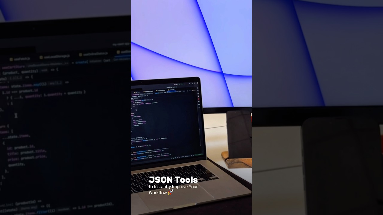 𝟱 𝗝𝗦𝗢𝗡 𝗧𝗼𝗼𝗹𝘀 👇 #webdevelopment  #programmerlife #correctcoding