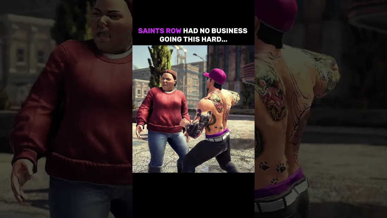 Saints Row Was Built Different 💀 #saintsrow #gaming #shorts