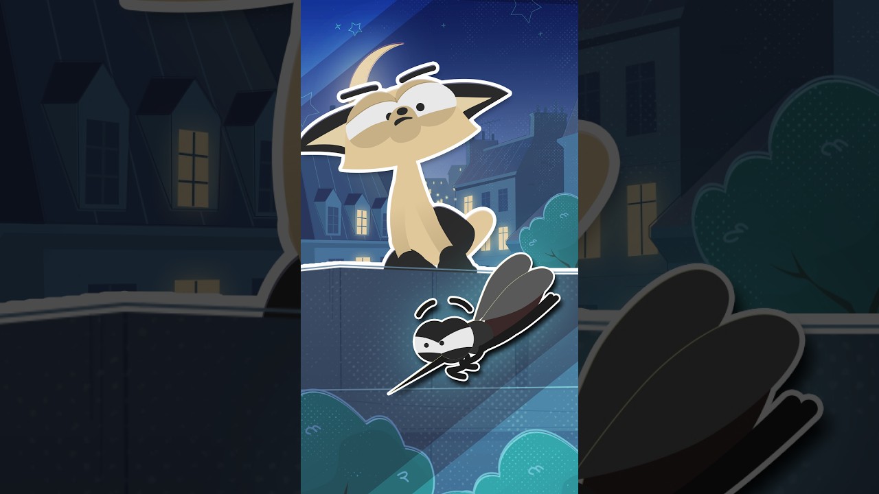 The Mosquito Got Too Confident 🦟 (Animation)