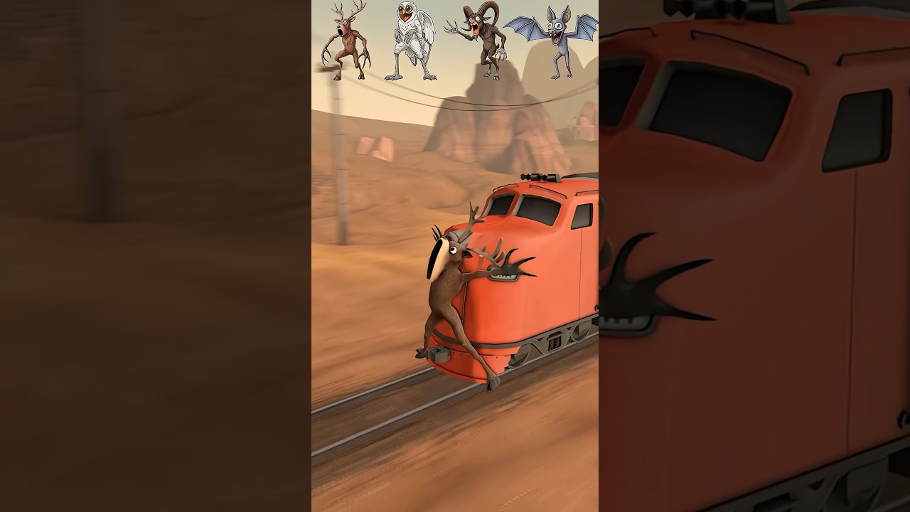 99 Nights in the Forest vs Train CHALLENGE 🚂🌲 #gmod #sfm