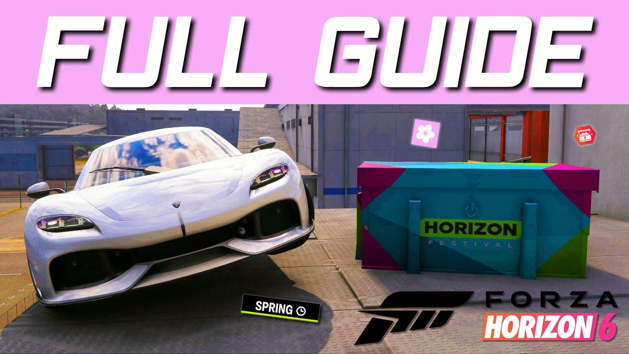 Forza Horizon 6 TREASURE HUNT Tokyo City Region (Spring Festival Playlist Treasure Chest Location)