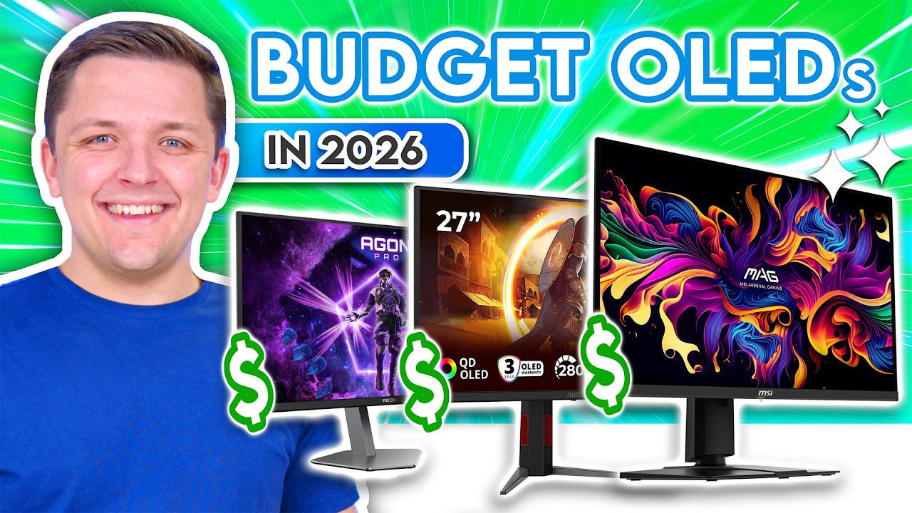 Best BUDGET OLED Monitors to Buy Right Now! 🙌