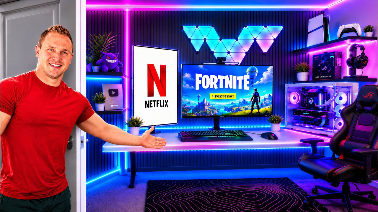 I Built My Brother his Dream $15,000 Gaming Setup!