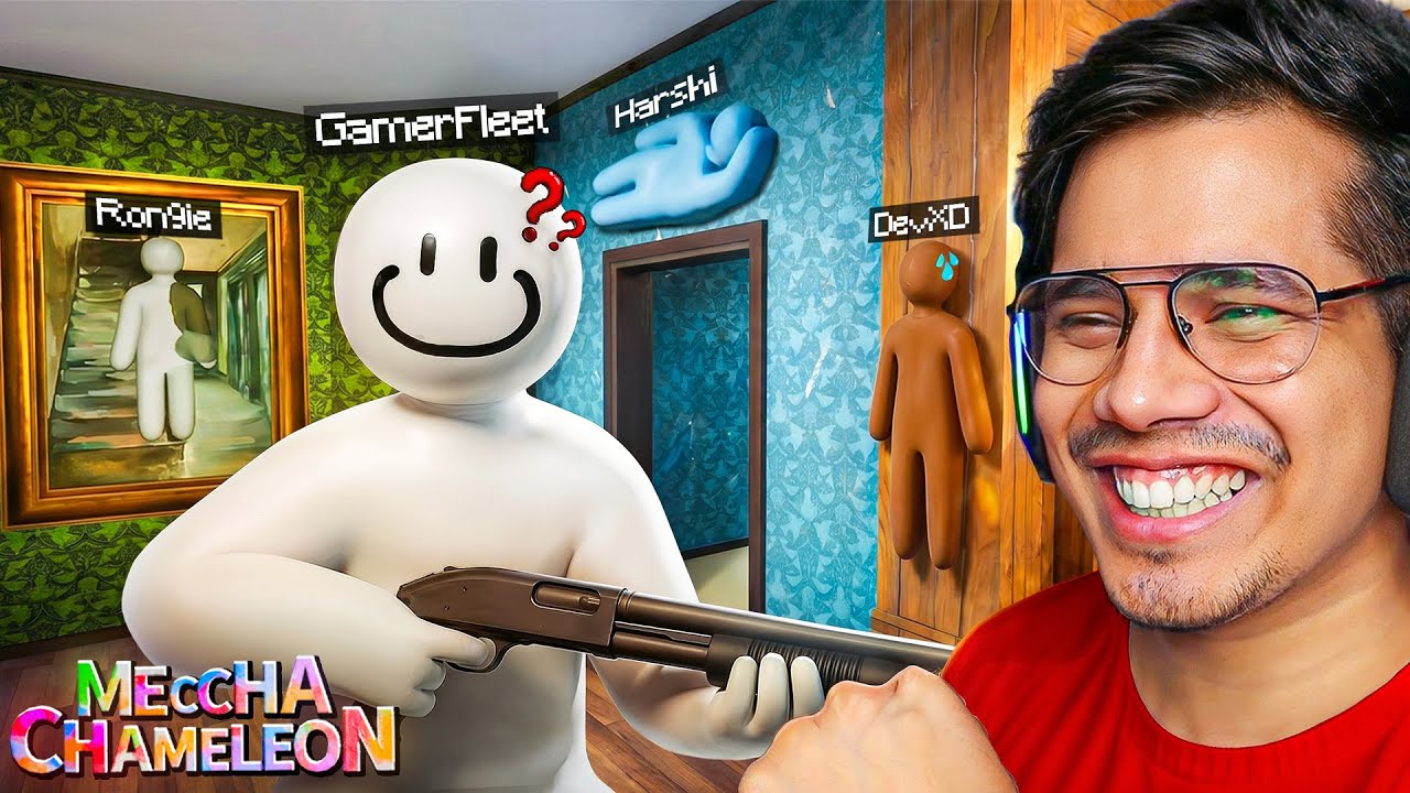MECCHA CHAMELEON 200IQ FUNNIEST GAMEPLAY 😱🤣