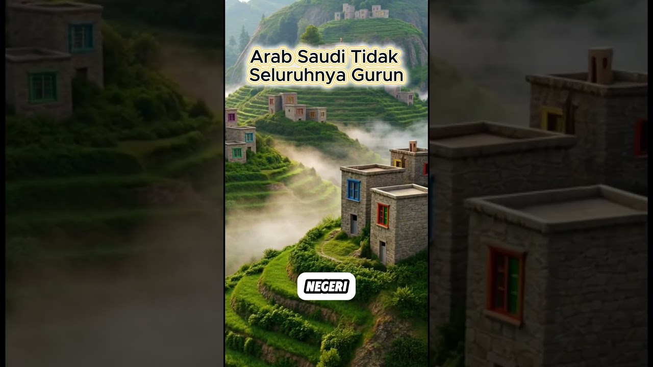 arab saudi tidak seluruhnya gurun. #negaradidunia #faktamenarik #faktaunik #fakta #fact #facts