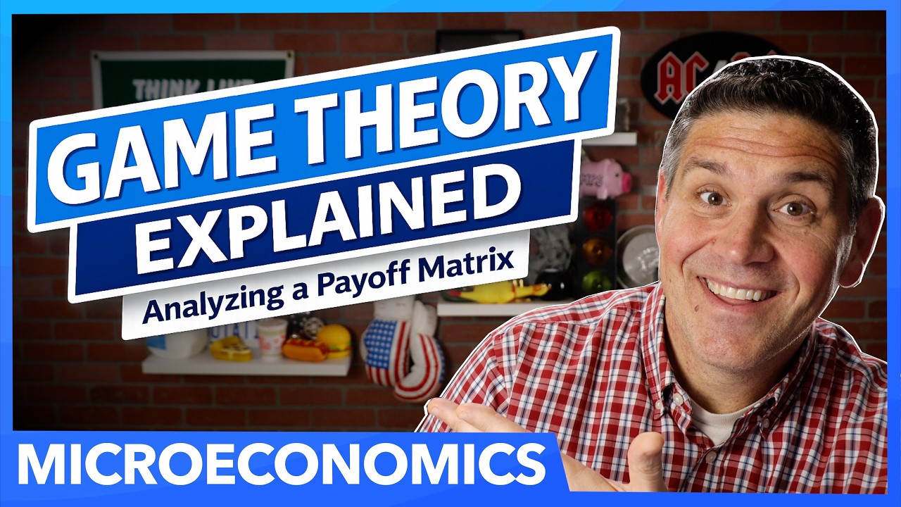 Game Theory Explained | Analyzing a Payoff Matrix