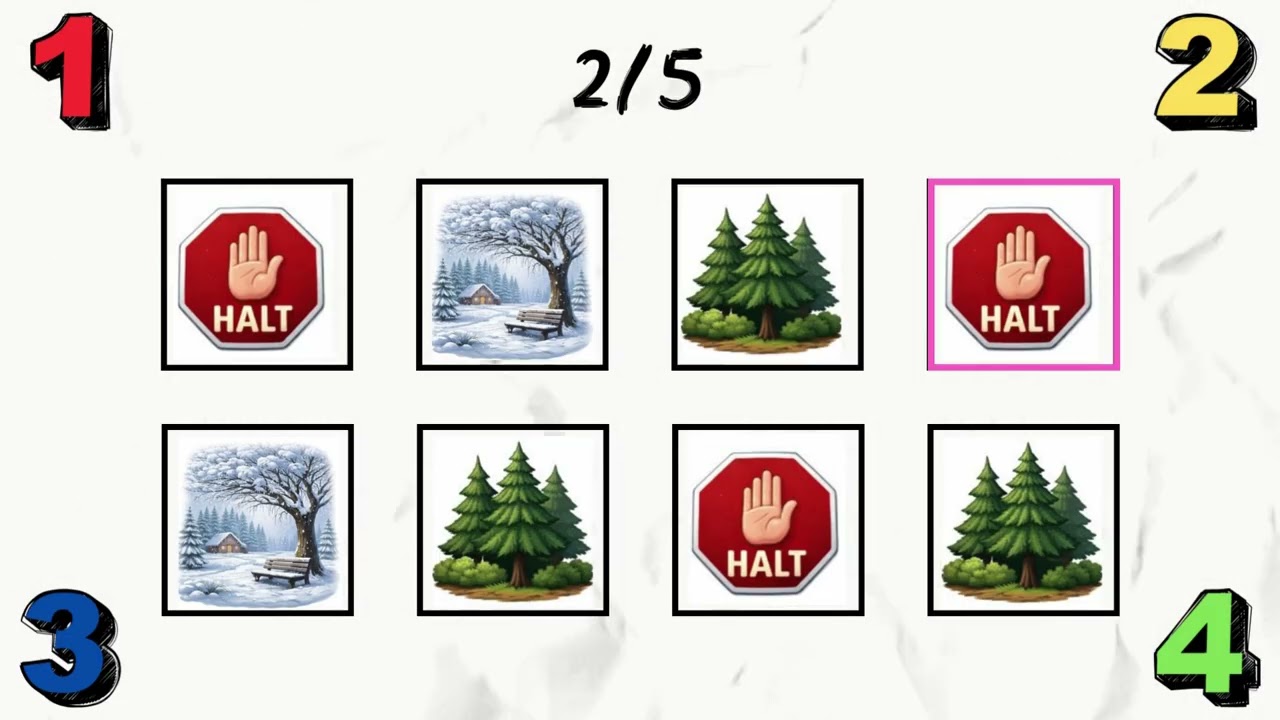 Word On The Beat German -  Sage es auf den Beat  Deutsch - Halt Kalt Wald Turm Wurm Sturm - Medium