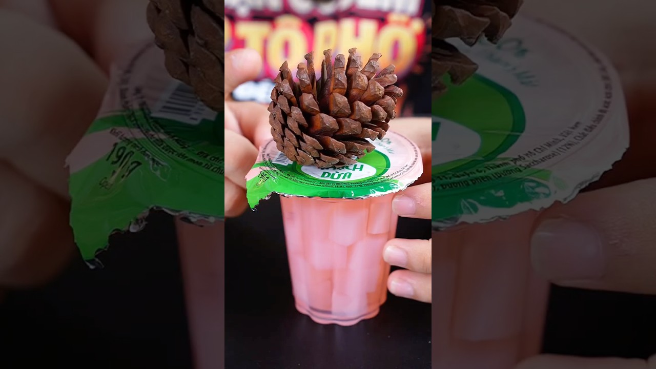 Mukbang thạch dừa #food #mukbang #shorts #short