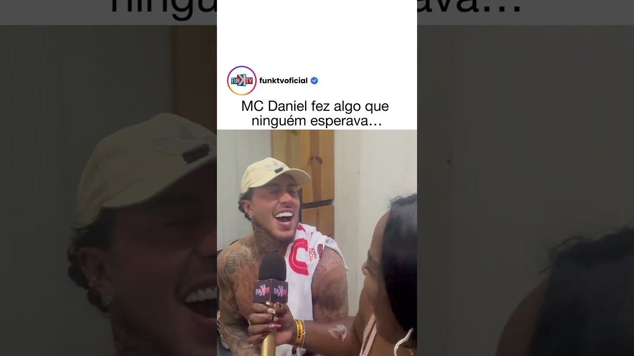 Dayhara bateu um papo superdescontraído com MC Daniel