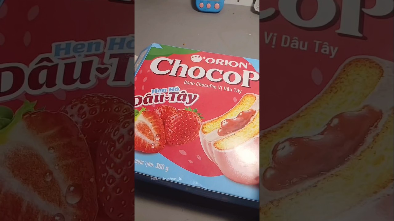 úi chocopie có vị mới nè mn #trendingshorts #chocopie #chocopiecake #chocopievidautay #orion #anvat