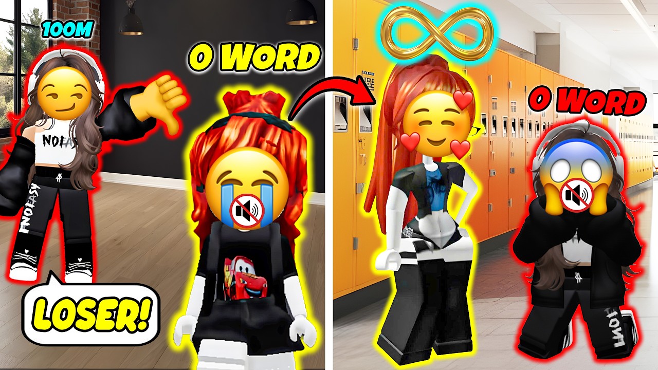 💫 I WAS MUTED THEN CAME BACK WITH INFINITY ♾️ #roblox #robloxstory