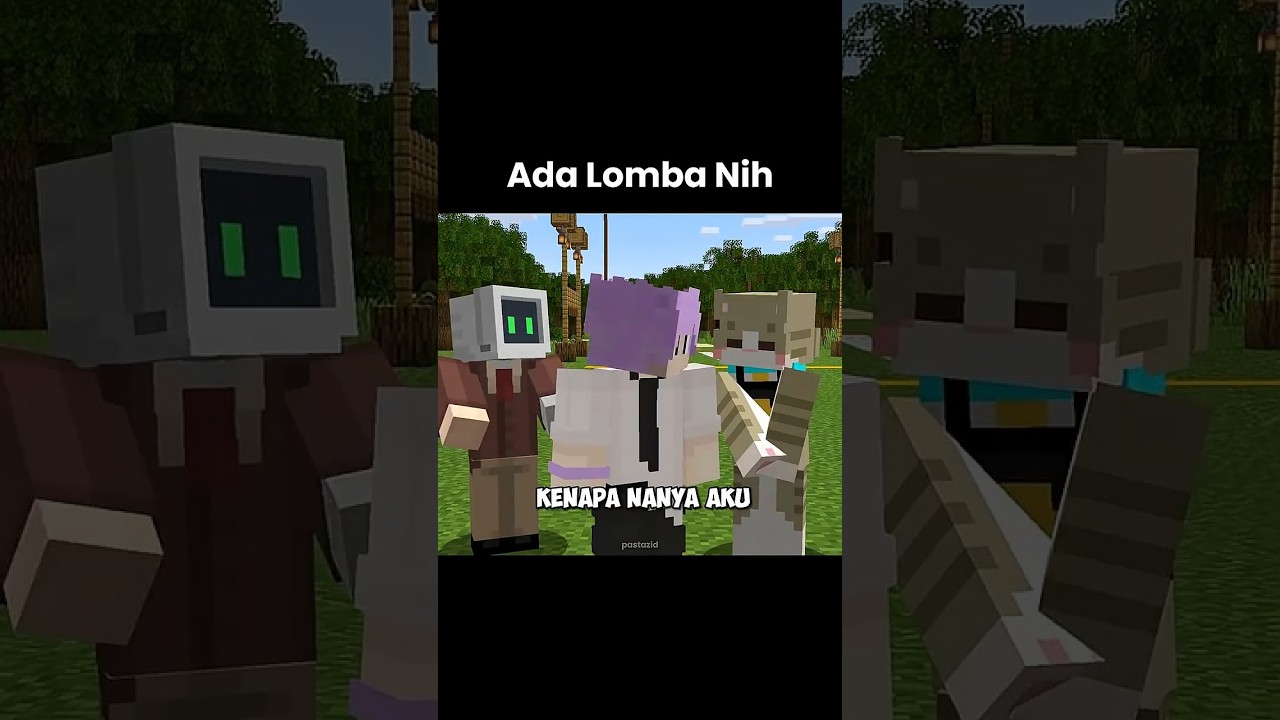 POV Ketika Villager Bikin Lomba Di Minecraft