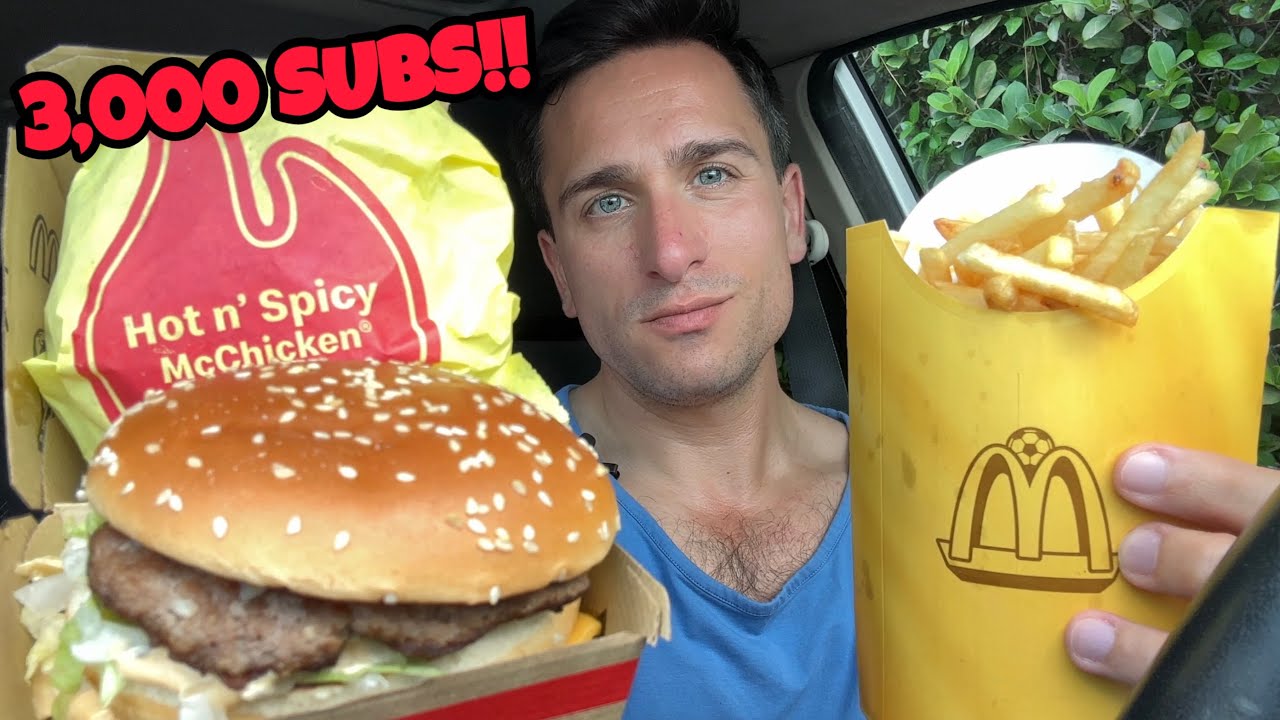 McDonald’s Big Mac Mukbang