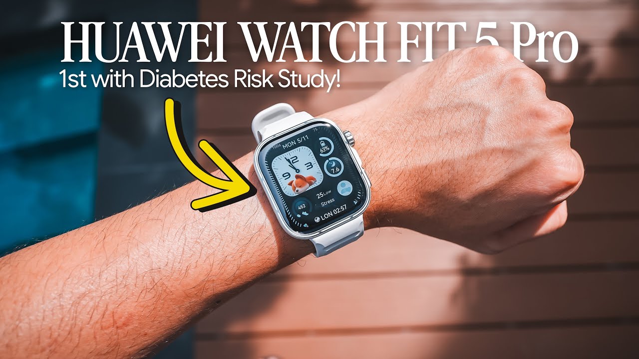 HUAWEI WATCH FIT 5 Pro: The Best Smartwatch For Health and Sports Tracking?