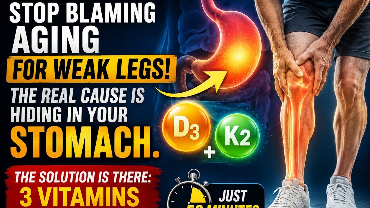 Why Your Legs Feel Weak? The Hidden Vitamin Deficiency