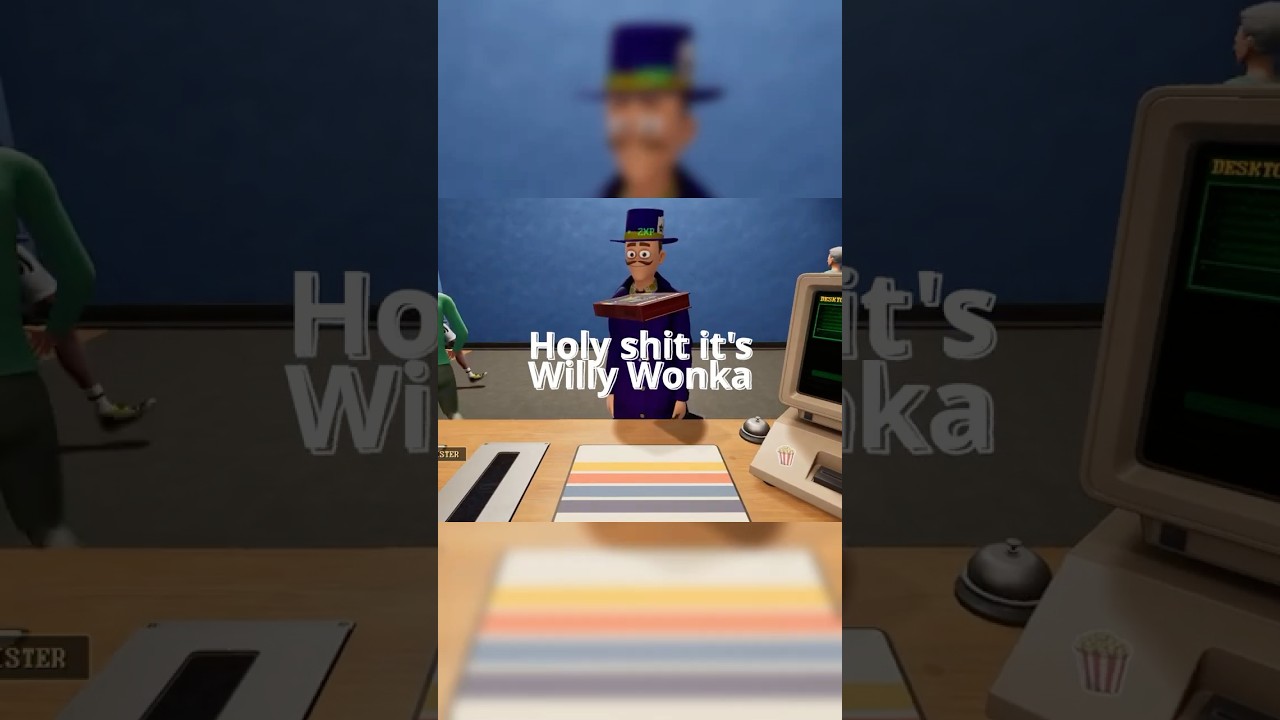 Willy Wonka Rents a VHS