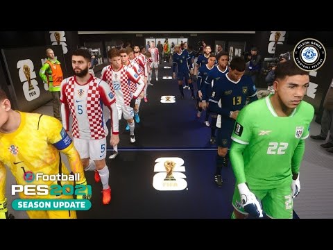 PANAMA PEDIR PRA CROÁCIA GAMEPLAY INCRIVEL JOGO DE HOJE NO EFOOTBALL PES21 SIMULAÇÃO 