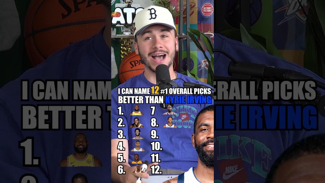 Is Kyrie a top 12 first overall pick #nba #basketball