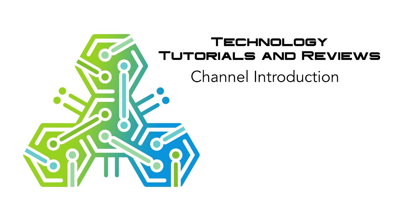 Technology Tutorials and Reviews Channel Intro