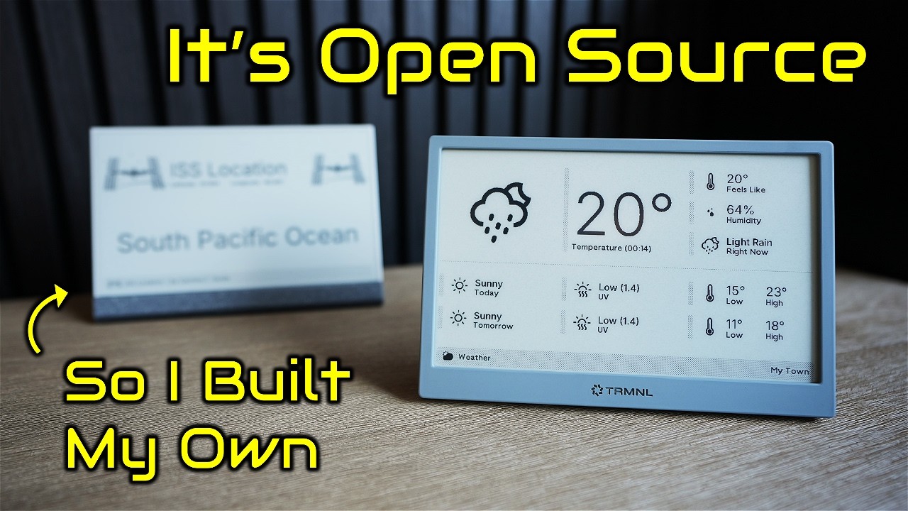 TRMNL: The Open Source Smart Display You Can Build Yourself