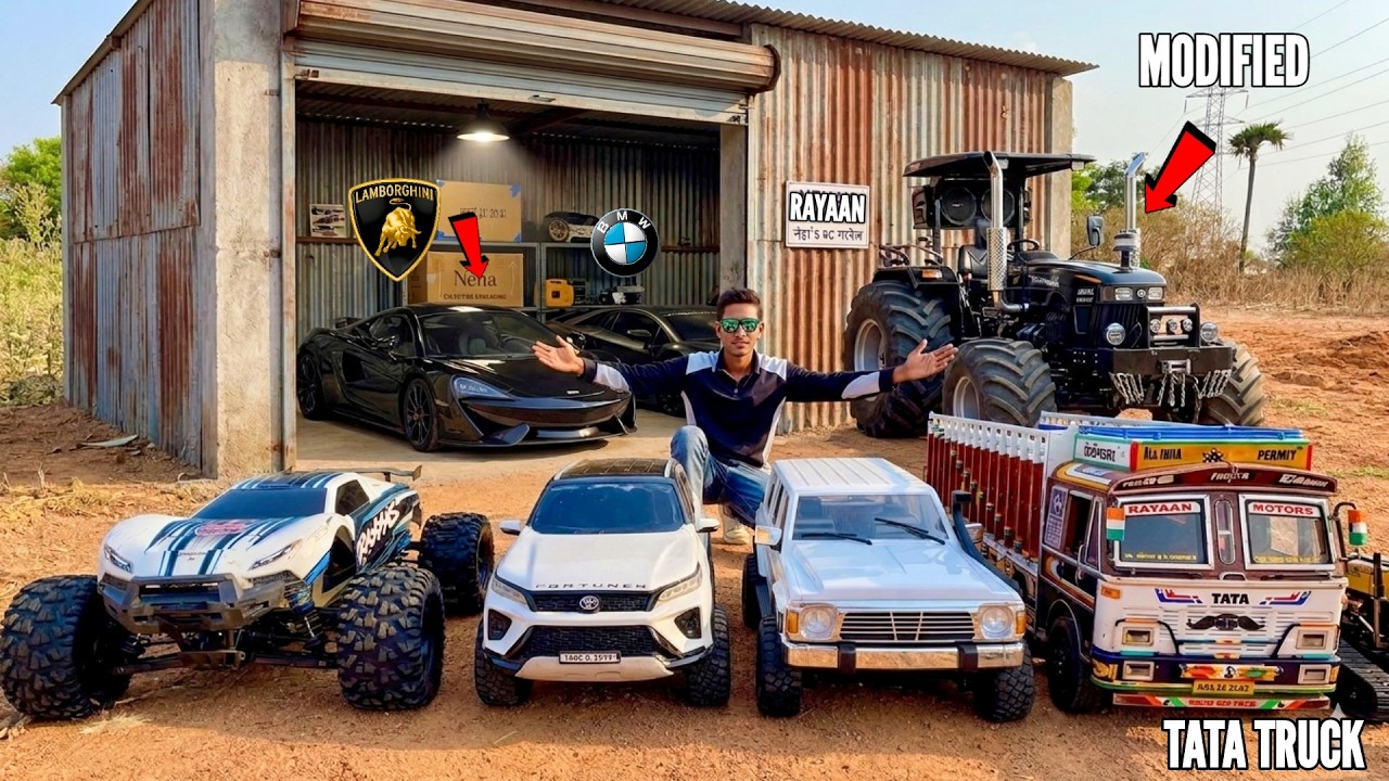 RC Car Repair & Restore Recover From Old Shed in smart city – Chatpat toy tv