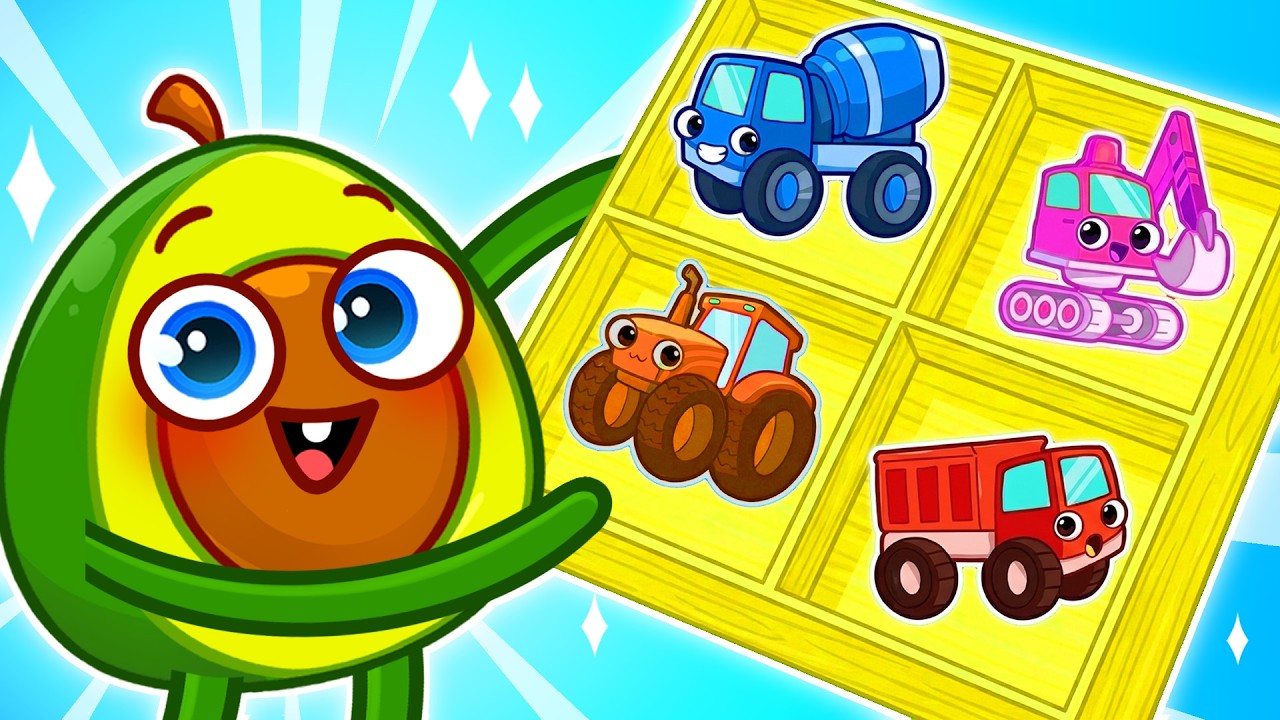 Construction Vehicles 🚗🛻🛺 Explore Professions with Penny | Meet Penny