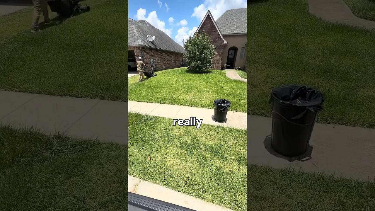 I broke it… he paid extra! #lawncare #lawncare #lawn #dclawncare #storytime
