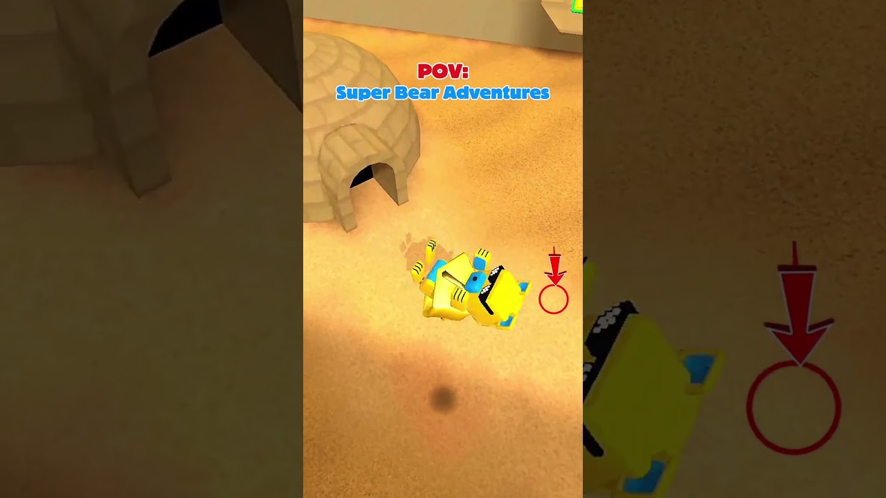 Super bear adventures 🐻 💕 #superbearadventure #shorts #youtubeshorts #viral