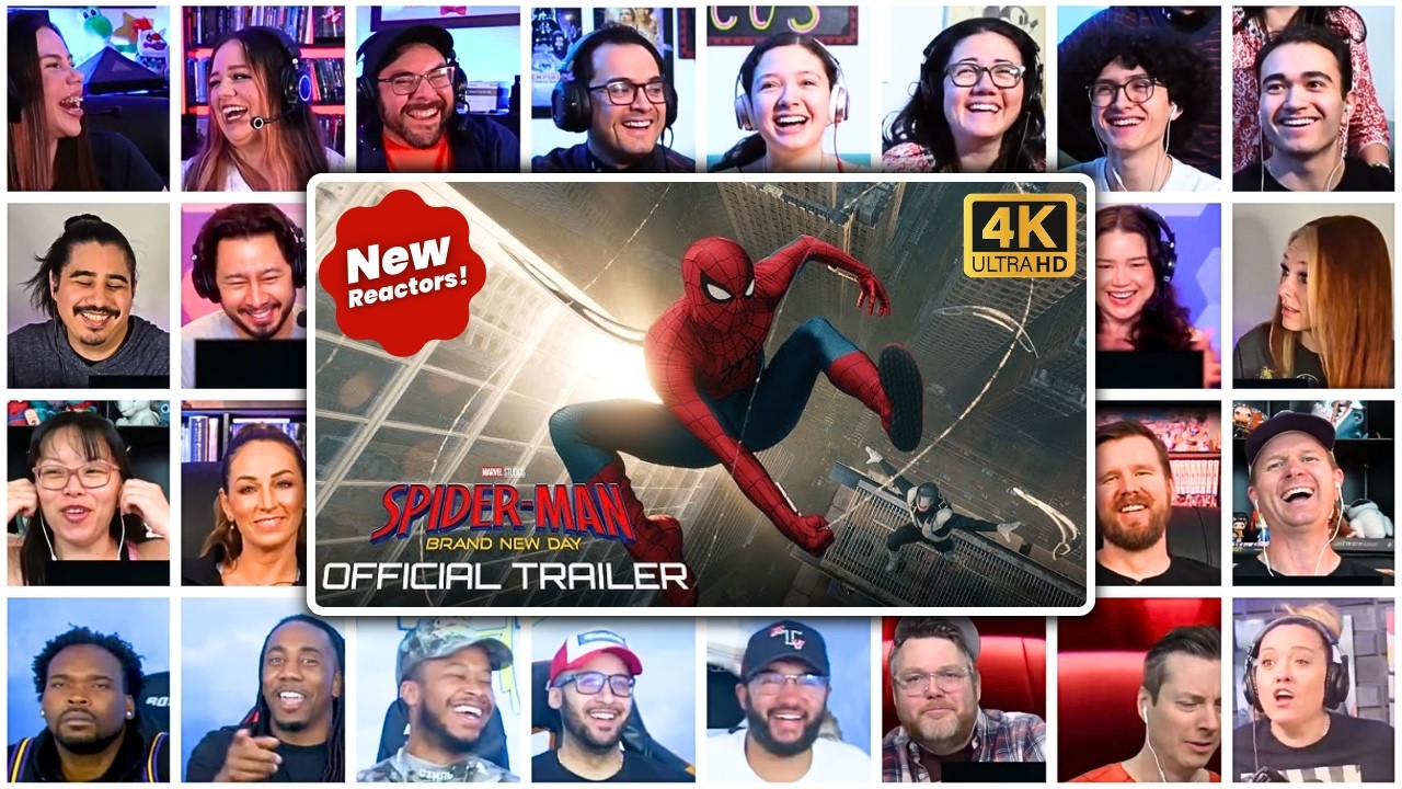 Is This the BEST Spider-Man Yet? | BRAND NEW DAY Trailer REACTION Mashup