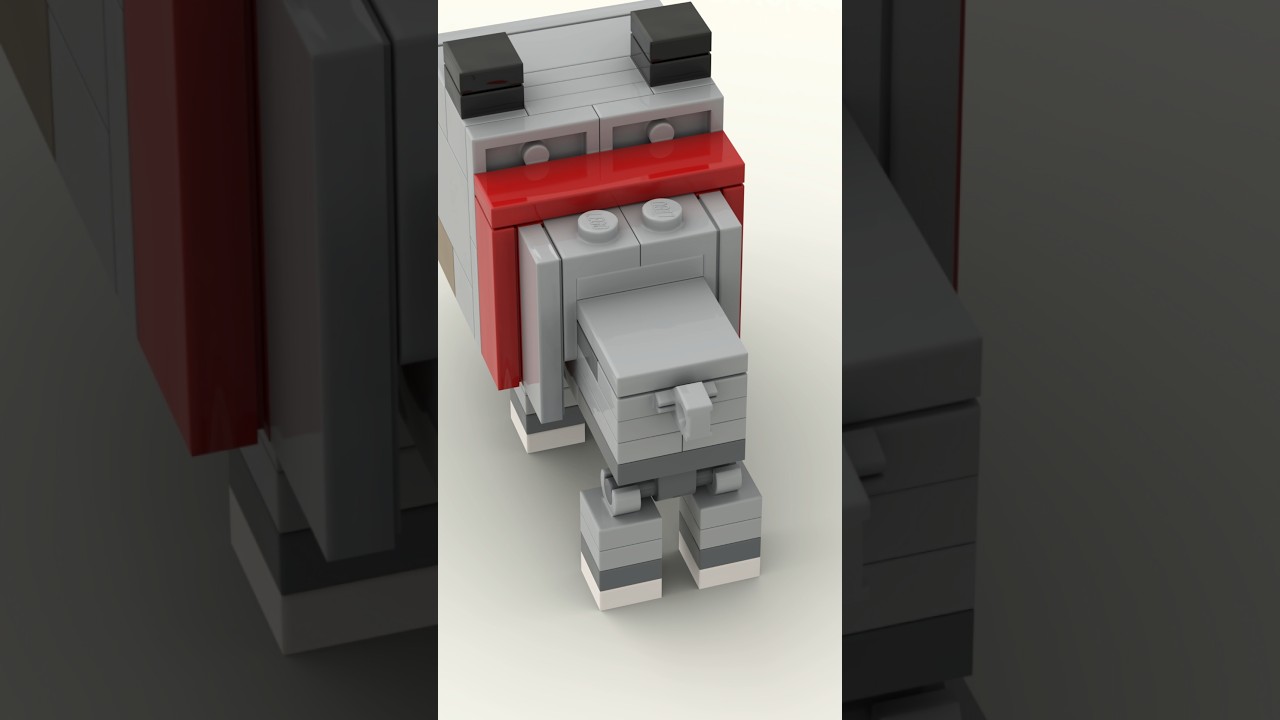 Wolf or Dog? 🫪 #minecraft #lego #animation