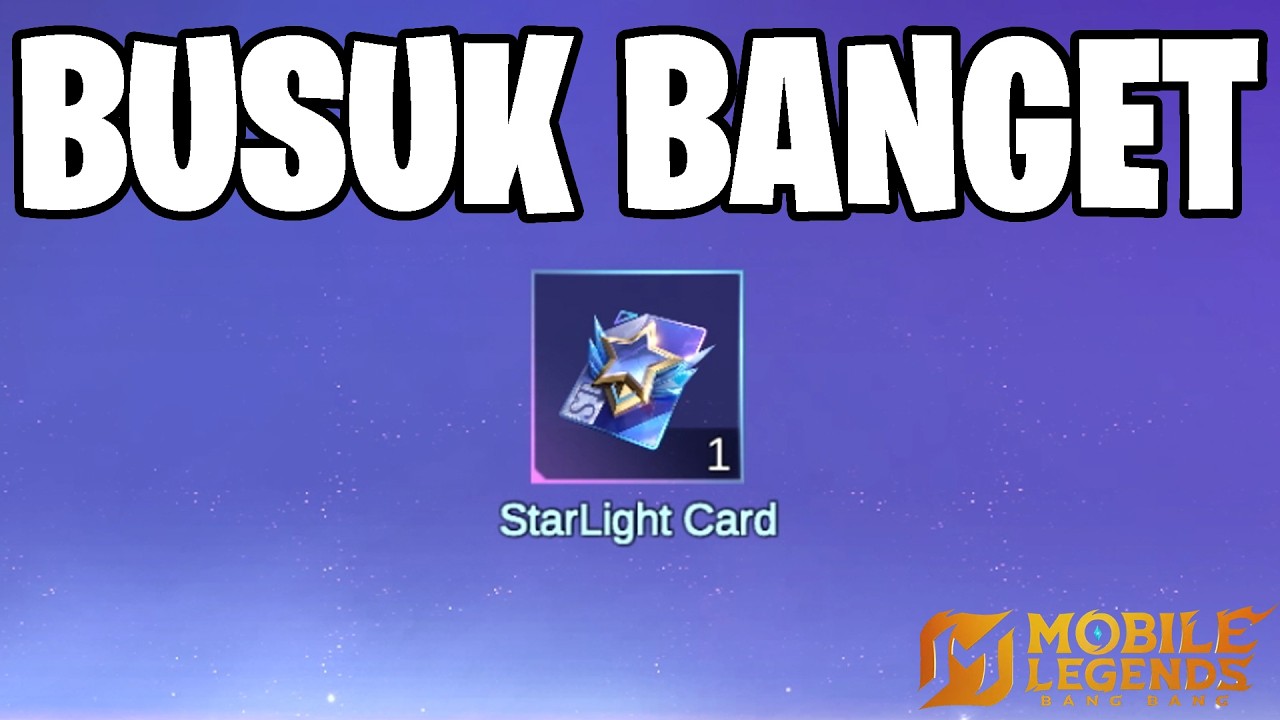 GOKIL SEBUSUK INI DROP RATE STARLIGHT LUCKY CHEST AGUSTUS! MOBILE LEGENDS
